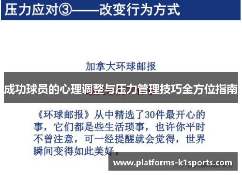 成功球员的心理调整与压力管理技巧全方位指南