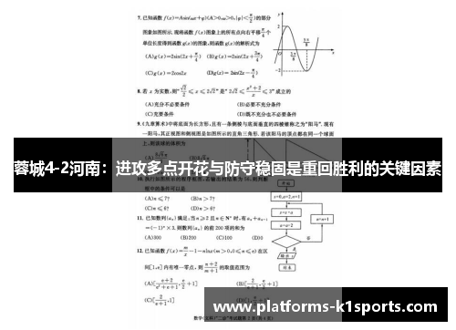 蓉城4-2河南：进攻多点开花与防守稳固是重回胜利的关键因素