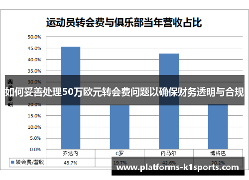如何妥善处理50万欧元转会费问题以确保财务透明与合规